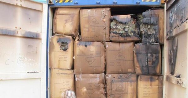 Повреждение груза влагой во время морской транспортировки